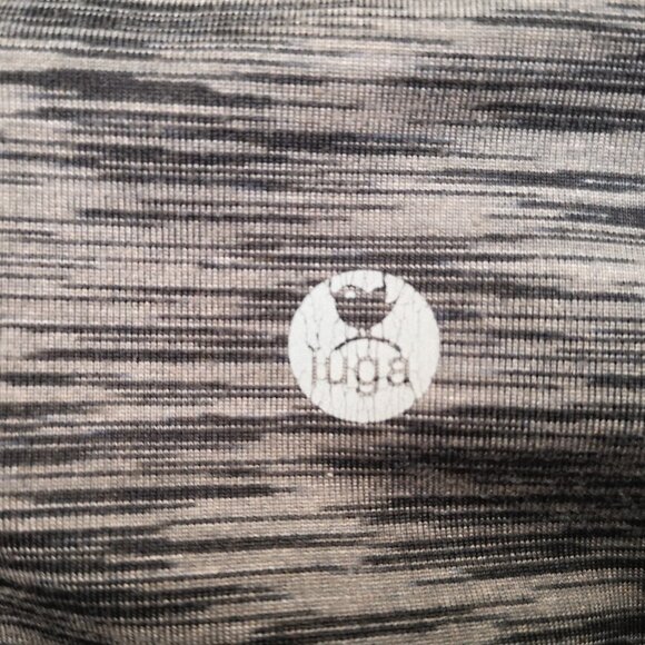 Iuga Ladies Size Large Dark & Light Grey Full Length Leggings - Picture 5 of 11